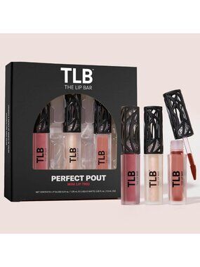 Mini Lip Trio Set - Gloss & Matte Liquid Lipsticks, Perfect Pout Essentials